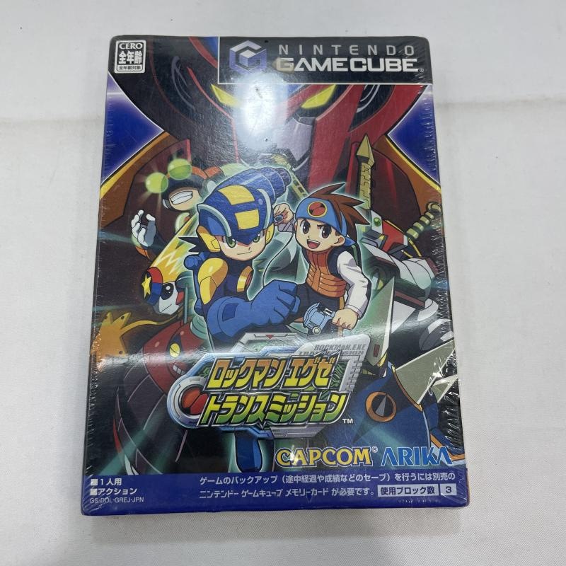 中古】NGC）W)未開封)ロックマンエグゼ トランスミッション 廉