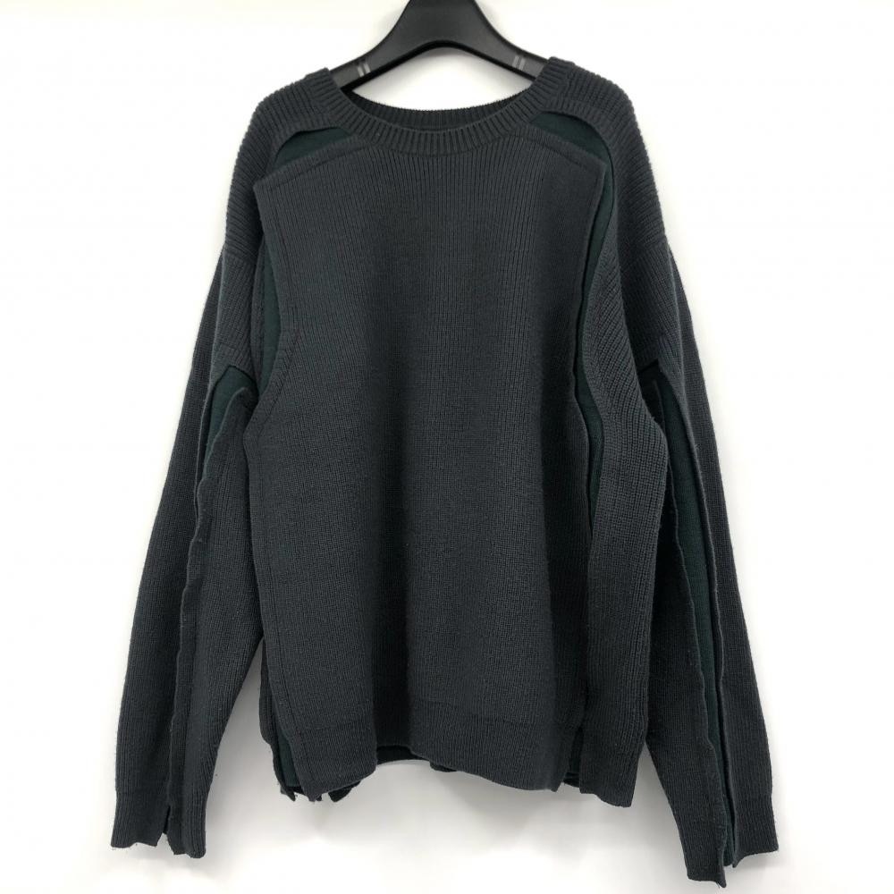 22AW yoke ニット YOKE(ヨーク) 22AW IREGULAR KNITTED CREWNECK SWEATER イレギュラー