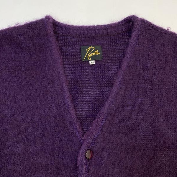����š�Needles Mohair Cardigan Solid JO259 size XS �ˡ��ɥ륺��O������