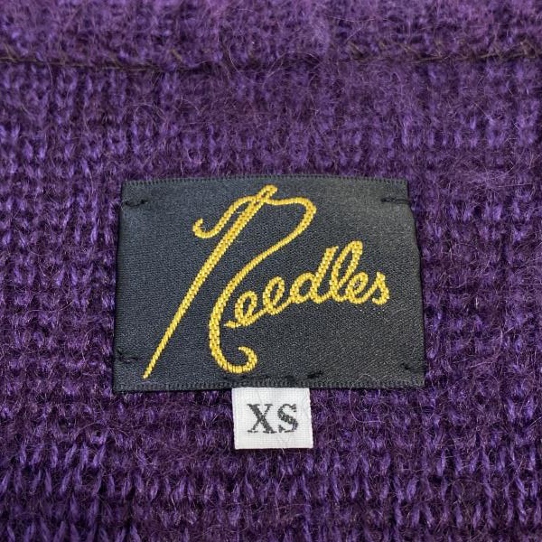 ����š�Needles Mohair Cardigan Solid JO259 size XS �ˡ��ɥ륺��O������