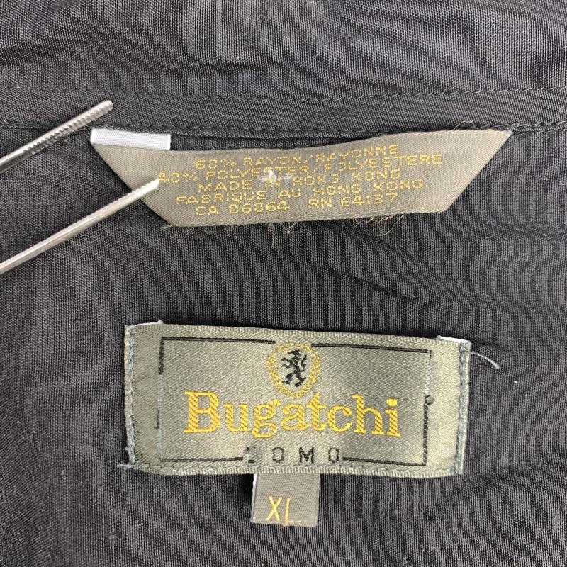 ����šۥ������ Bugatchi �ݥ�졼��� ����ܥ���ǥ����󥷥�� XL �֥�å� �֥��å���O��¼��