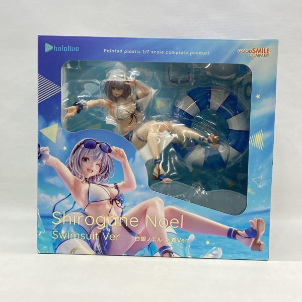 中古】グッドスマイルカンパニー 白銀ノエル 水着Ver. 1/7 未開封品