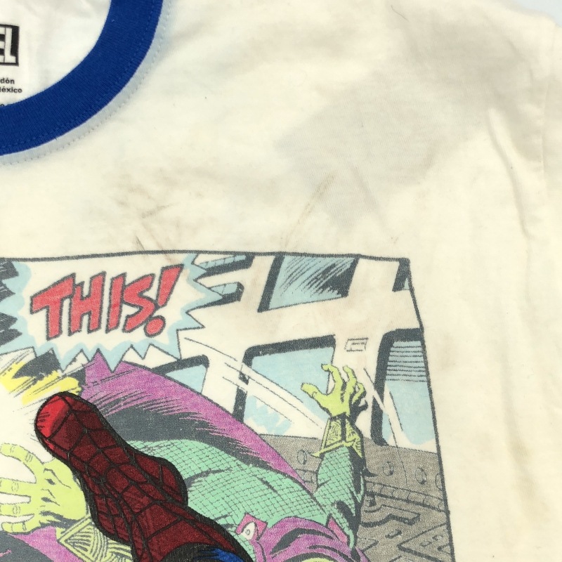 ����š�MARVEL ���ѥ������ޥ� �ץ��ȥ�󥬡�Tee L �ۥ磻�� �ޡ��٥��OȾ��Ź��