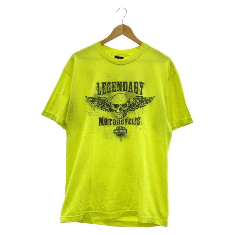 ����š�Harley Davidson ξ�̥ץ��� T����� �� L�ϡ��졼���ӥåɥ��� ����������O˭�ġ�