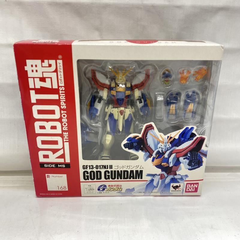 未開封 ROBOT魂 ダンバイン GF13-017NJ Ⅱ ゴッドガンダム レビュー】 バンダイ ROBOT魂 <SIDE MS> GF13-017NJ II ゴッド