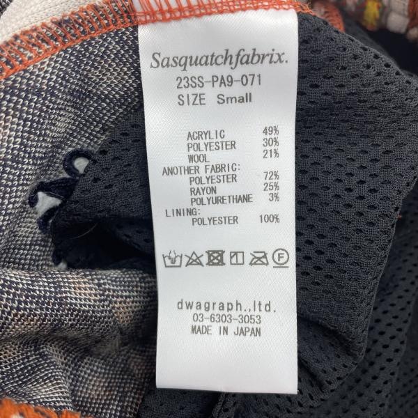 ����š�NEEDLES �� Sasquatchfabrix Zipped Track Pant Diamond Jq ������S 23SS-PA9-071 ����� �ˡ��ɥ륹��O���ġ�