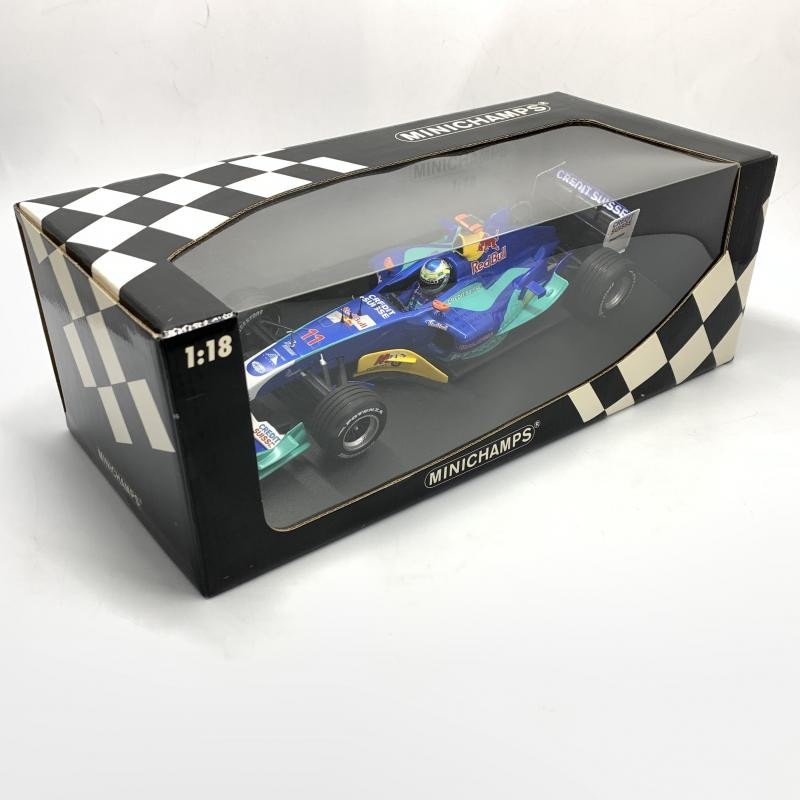 注目の福袋をピックアップ！ 中古】ミニチャンプス G.フィジケラ【O C23 ザウバー・P 1/18 ミニカー
