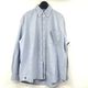 ����š�POLO RALPH LAUREN BIG SHIRT Ĺµ�ܥ�������󥷥�� ������S �֥롼 �ݥ����ե�������O˭�ġ�