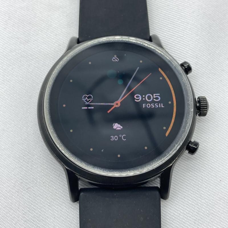 中古】FOSSIL Q EXPLORIST ハイブリットスマートウォッチ FTW4015 /箱