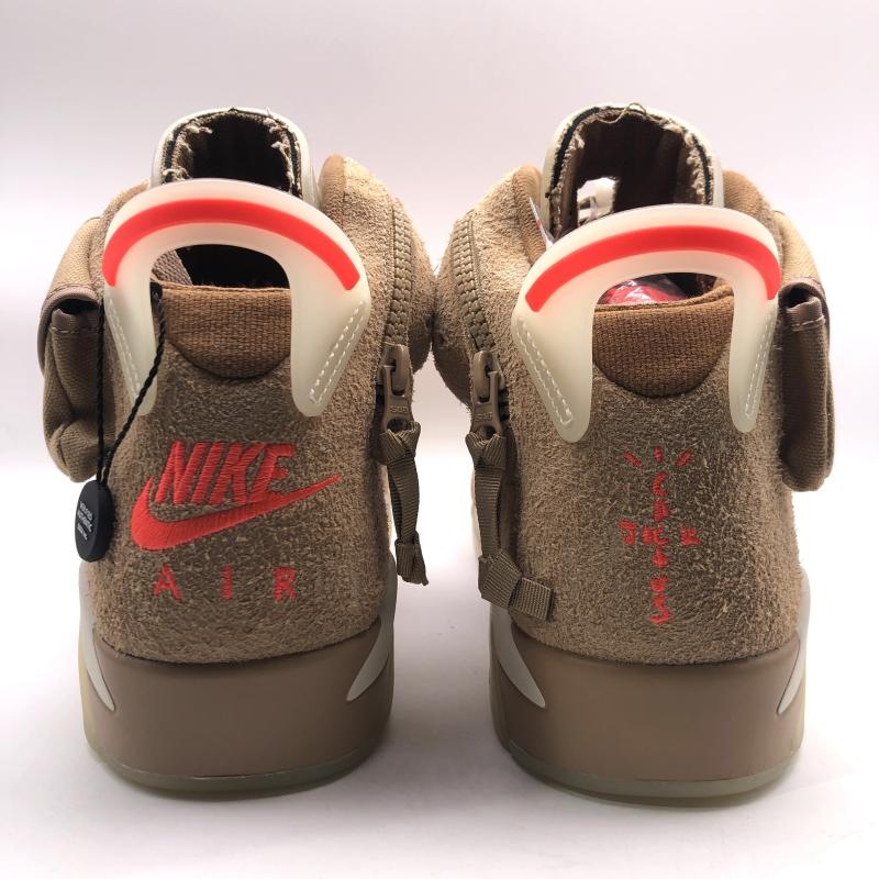 ����š�Travis Scott �� Nike Air Jordan 6 "British Khaki" 27.5cm DH0690-200 �ȥ�����������åȡߥʥ�����O˭�ġ�
