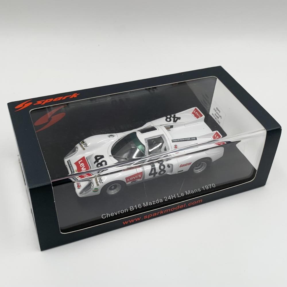 中古】開封 Spark model スパークモデル 1/43 Chevron B16 Mazda