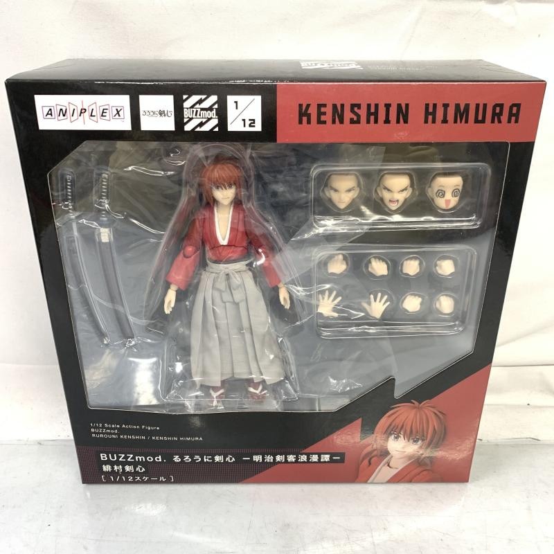 BUZZmod. 緋村剣心 るろうに剣心 1/12 アクションフィギュア