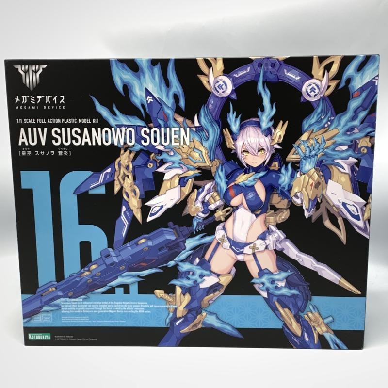 メガミデバイス スサノヲ蒼炎 特典パーツ付 中古】キャラプ)特典付)メガミデバイス 皇巫 スサノヲ 蒼炎 [4934054043767