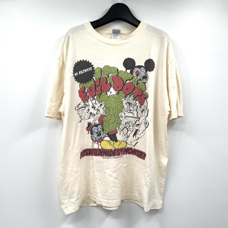 ����š�MISTAFILTH MADESPY MONSTER  EVIL DOTS T����� �ߥå������ۥ磻�ȡ�������XL��O˭�ġ�