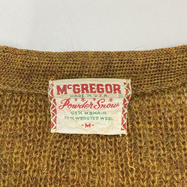 ����š�60s McGREGOR ��إ��˥åȥ����ǥ����� ������M �ޥå��쥬����O������