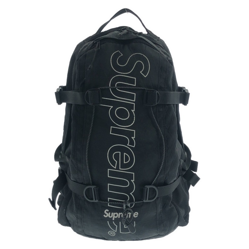 ����š�SUPREME 18AW �Хå��ѥå� �֥�å� ���⥹��ͭ��O��Ω��