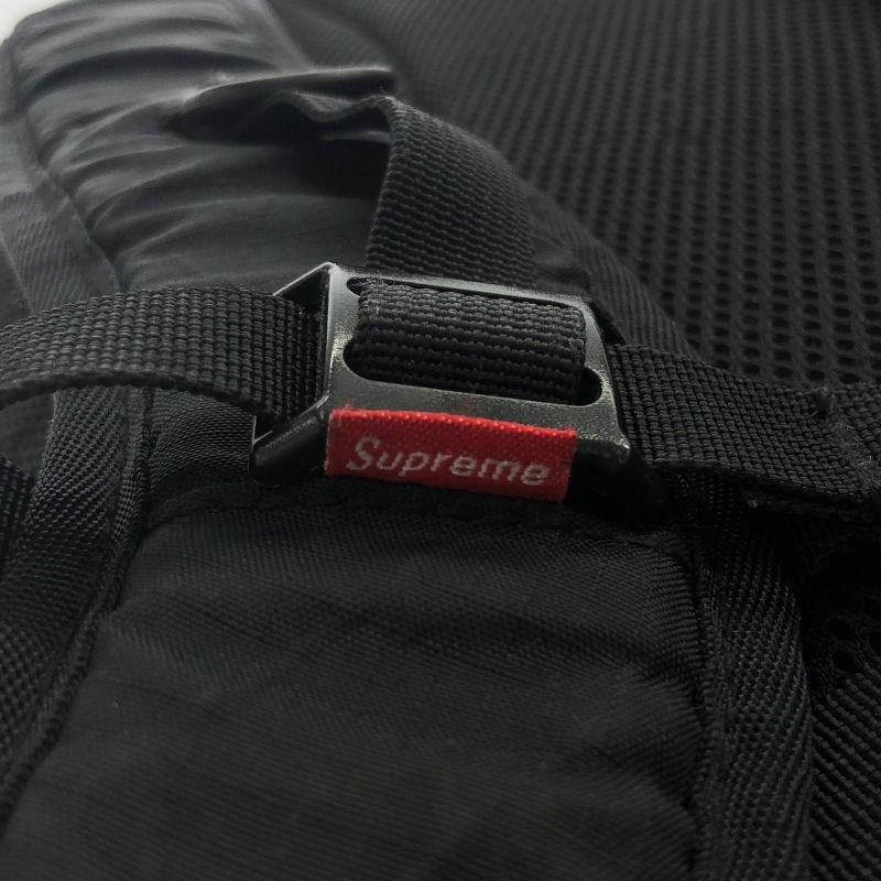 ����š�SUPREME 18AW �Хå��ѥå� �֥�å� ���⥹��ͭ��O��Ω��