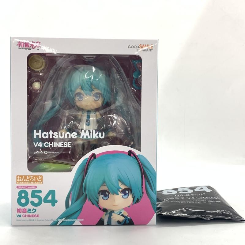 激安店舗 中古】未開封・特典付）ねんどろいど 初音ミク V4 CHINESE【O ゲームキャラクター