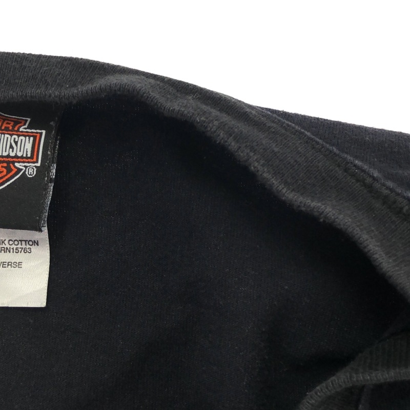 ����š�Harley Davidson 2008 ξ�̥ե쥤��ץ��� S/S Tee �֥�å� ������3XL �ϡ��졼���ӥåɥ����O������