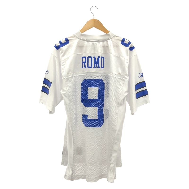 ����š�Reebok NFL ROMO 9 ����ե� �����ॷ��� ��˥ۡ��� M �ۥ磻�� �֥롼 �꡼�ܥå���OȾ��Ź��