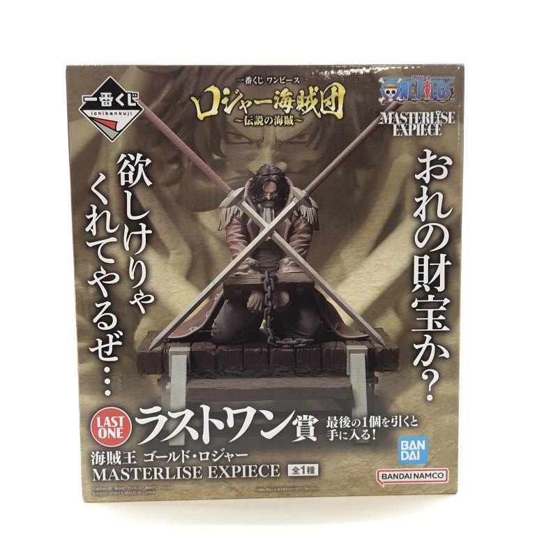 BANDAI - 【中古】バンダイ 一番くじ ワンピース ロジャー海賊団～伝説の海賊～ ラストワン賞 海賊王 ゴールド・ロジャー 未開封品[97][240097220927] 中古】バンダイ 一番くじ ワンピース ロジャー海賊団～伝説の