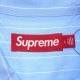 ����š�Supreme 25SS Stripe S��S Pajama Shirt L �֥롼��O��ΩŹ��