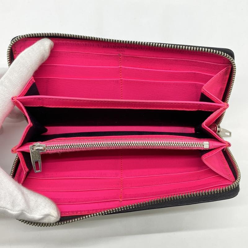 ����š�BALENCIAGA �饦��ɥե����ʡ� Ĺ���� �֥�å��ߥԥ� 392124���Х�󥷥�����O������