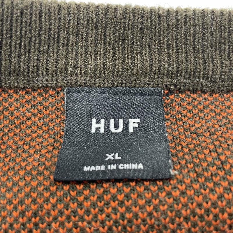 ����š�HUF 22AW �������� ������XL �֥饦�� �ϥա�O���ܡ�