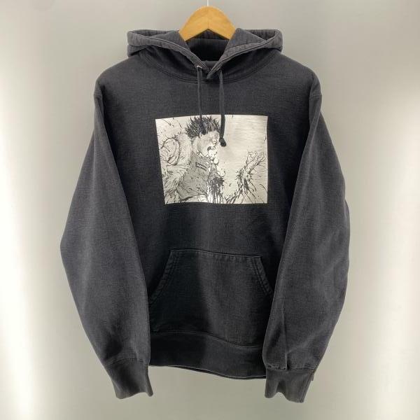 ����š�Supreme 17AW AKIRA Arm Hooded Sweatshirt �֥�å� M ����ץ꡼���O������