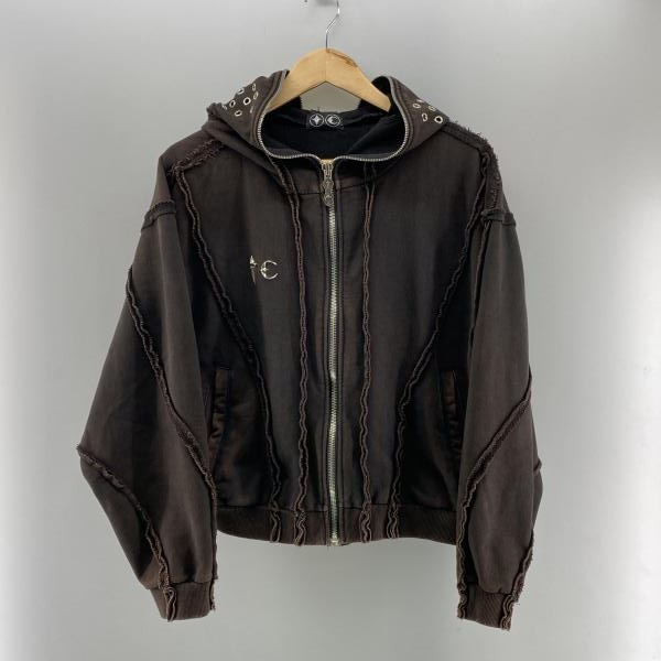 ����š�Thug Club 23FW Gladiator Zip Up Hoodie "TC23TS0601" �֥饦�� �������� ��������֡�O������