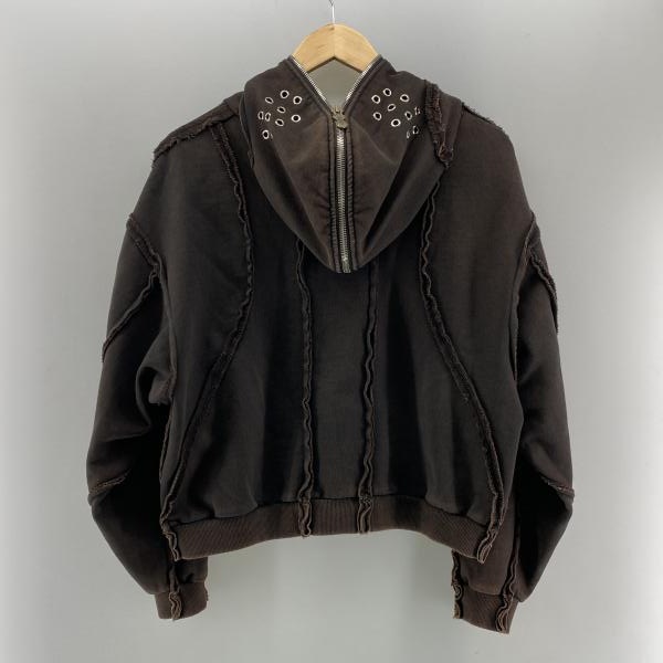 ����š�Thug Club 23FW Gladiator Zip Up Hoodie "TC23TS0601" �֥饦�� �������� ��������֡�O������
