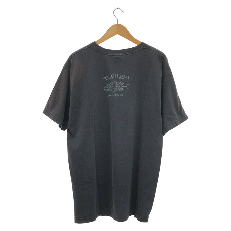 ����š�Harley Davidson ������Tee 2XL �֥�å� �ϡ��졼���ӥåɥ����OȾ��Ź��
