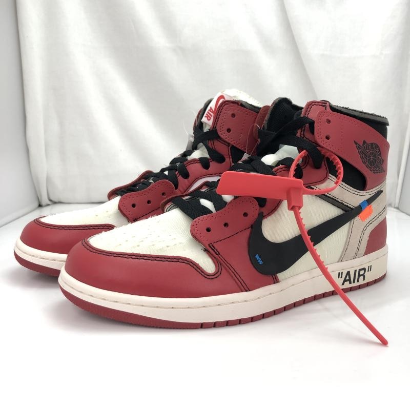 中古】NIKE × Off-White AIR JORDAN 1 Retro High The Ten