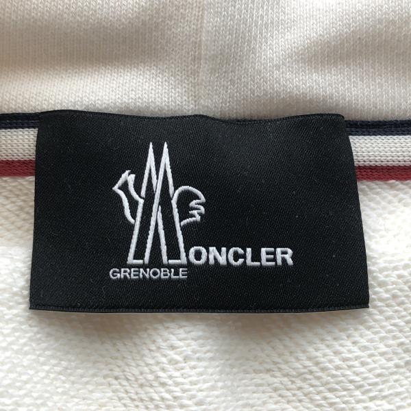 ����š�MONCLER GRENOBLE MAGLIA CON CAPPUCCIO �ץ륪���С��������åȥѡ����� S �ۥ磻�� ��󥯥졼�� ��OȾ�ġ�