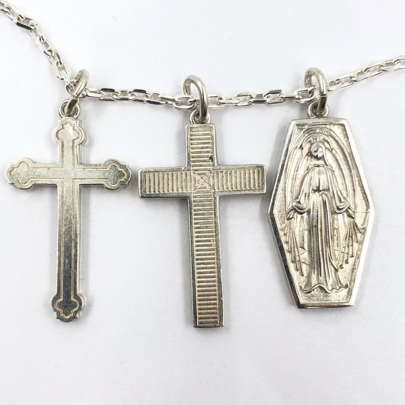 中古】ネイバーフッド NEIGHBORHOOD 24SS TripleTopNecklace