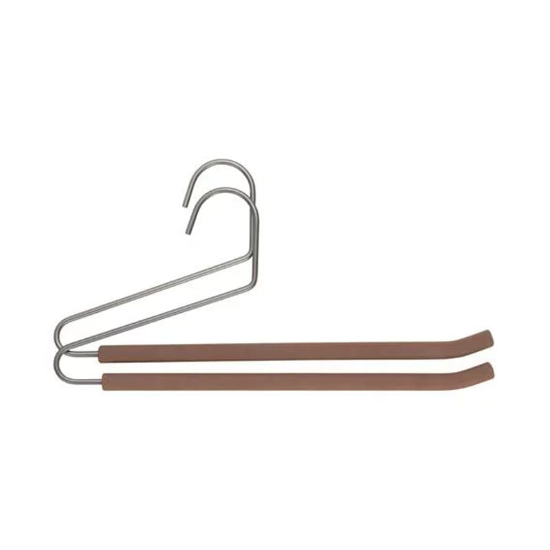 [6セット]不二貿易 ボトムハンガー ブロンズ　2pcs　|日用品|ライフスタイル