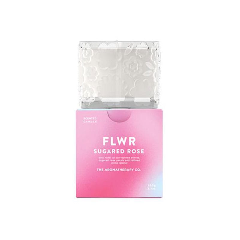 [1個]FLWR キャンドル  シュガードローズ　100g　|日用品|ライフスタイル