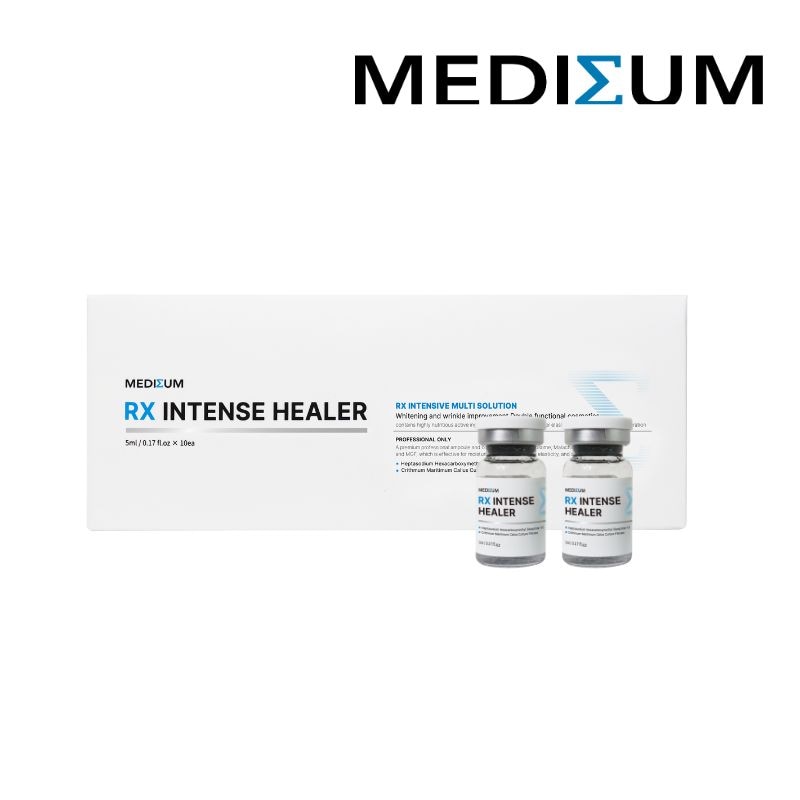 【直送品（買い合わせ不可）】[1箱]MEDISUM(メディソム) RX インテンスヒーラー【使用期限】2027.04.04以降　5ml×10　|韓国アイテム|韓国