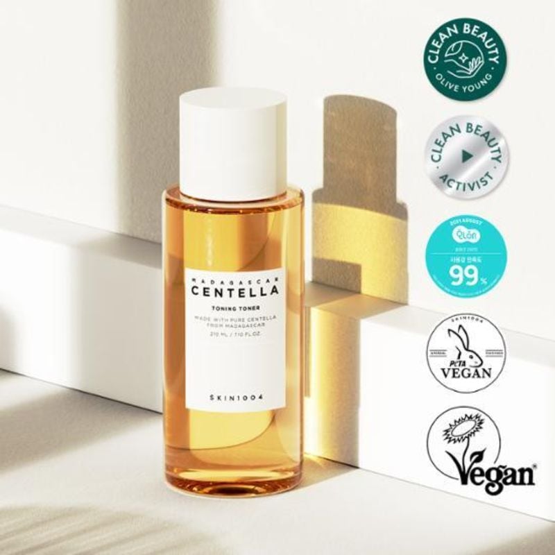 【直送品（買い合わせ不可）】[1個]SKIN1004 (スキンワンオーオーフォー) マダガスカルセンテラトーニングトナー　210ml　