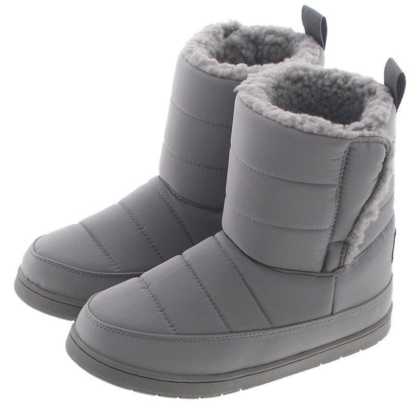 [1個]19．0ｃｍ PIPING HOT キッズ キルティングナイロンブーツ　　