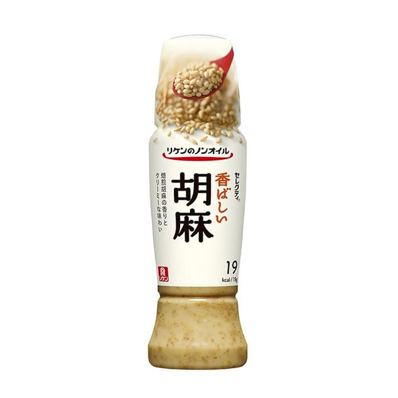 [2本]理研ビタミン リケンのノンオイル セレクティ 香ばしい胡麻　190ml　賞味期限2025.03.25【賞味期限間近】|食品|食品・飲料