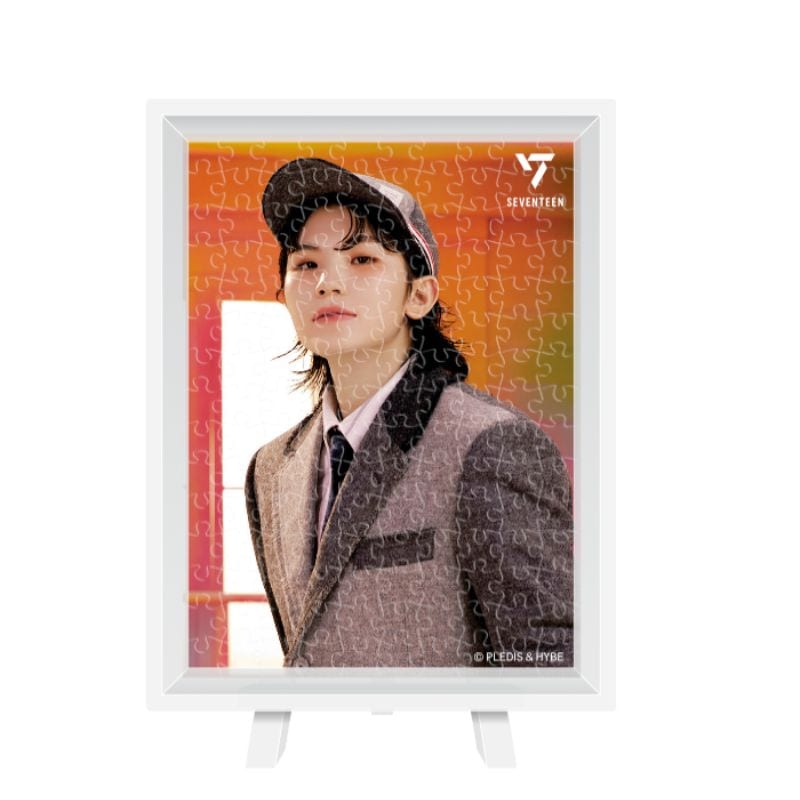 【直送品（買い合わせ不可）】[1個]SEVENTEEN(セブンティーン) 公式グッズ 80ピース スタンディングパズル WOOZI　　