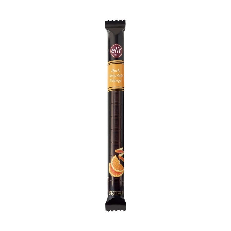 [4個]エリート ダークチョコレートスティック オレンジ　36g　賞味期限2025.02.23【賞味期限間近】|お菓子|食品・飲料
