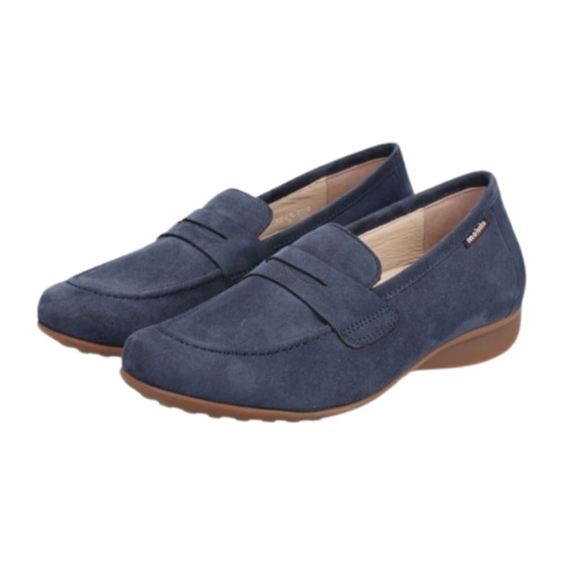 サイズ：UK4.5 Mobils レディースシューズ(JEANS BLUE)　　