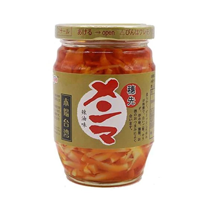 [1個]三洋通商 穂先メンマ 辣油味　340g　賞味期限2026.12.27|食品|食品・飲料