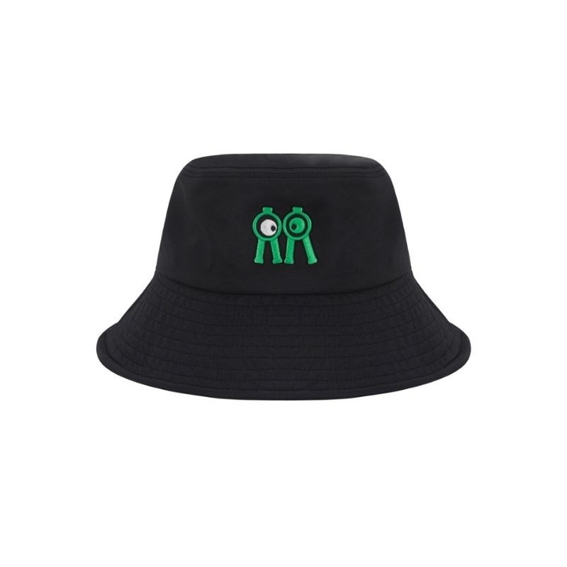 【直送品（買い合わせ不可）】Sサイズ(57cm) Rolling Rolleye バケットハット グリーンホワイトアイ ブラック　　