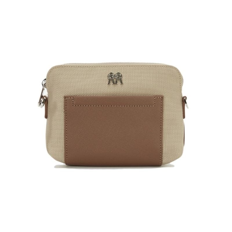 【直送品（買い合わせ不可）】Rolling Rolleye ロール ショルダー シャービンバッグ ミニ ベージュ　　