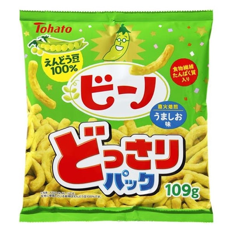 [10個]東ハト ビーノ うましお味どっさりパック　109g　賞味期限2025.08.12