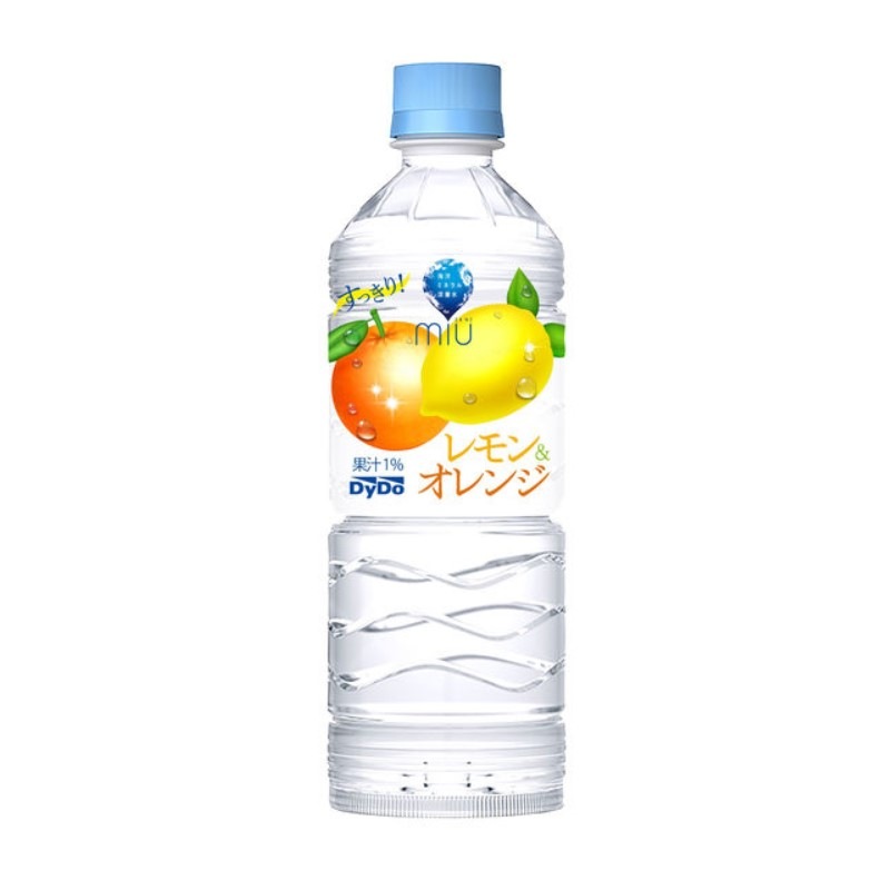 [1本]ダイドードリンコ ミウ レモン＆オレンジ　550ml　賞味期限2025.09.30|飲料|食品・飲料