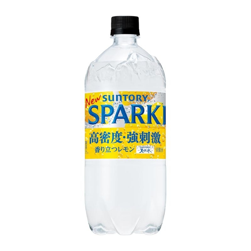 [12本]サントリー 天然水 スパークリングレモン　1050ml　賞味期限2025.09.11